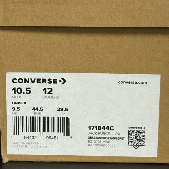 CONVERSE X TODD SNYDER JACK PURCELL OX 171844C MEN'S 10.5 NAVY GUM - Picture 10 of 10